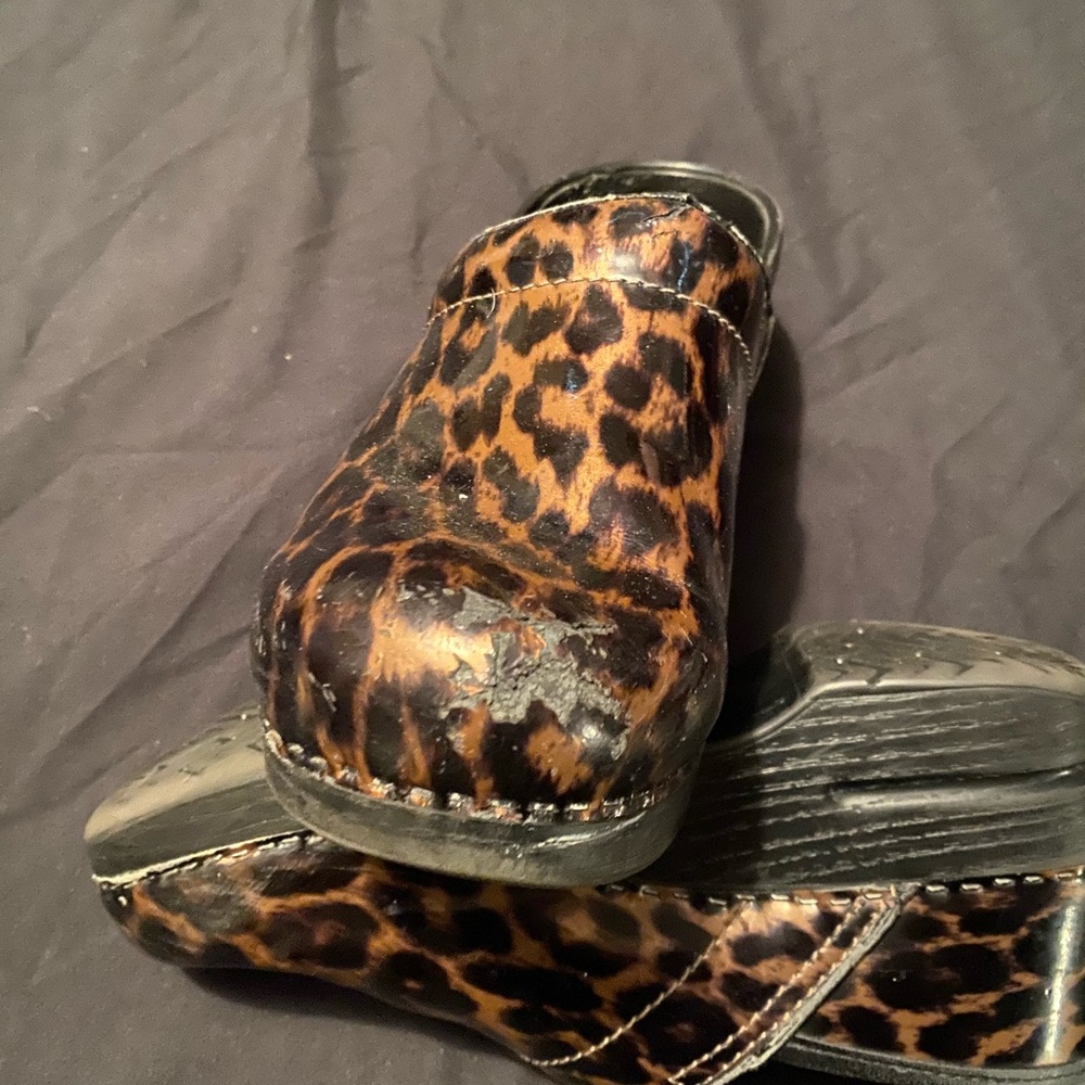 Leopard dansko clogs - Picture 5 of 5